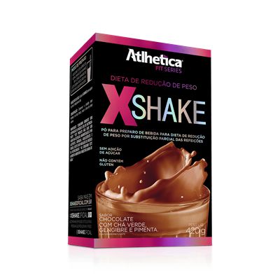 X-Shake Atlhetica c/ Chá Verde, Gengibre e Pimenta 420g - Atlhetica Nutrition