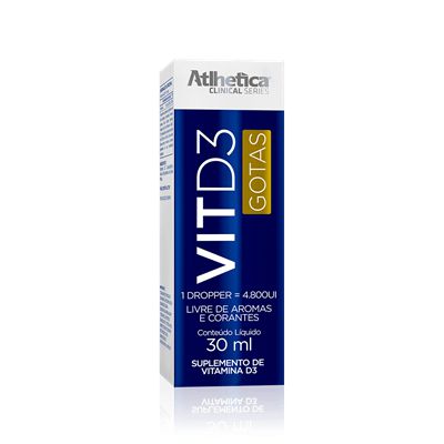 Vitamina D3 30 ML - Atlhetica Clinical Series