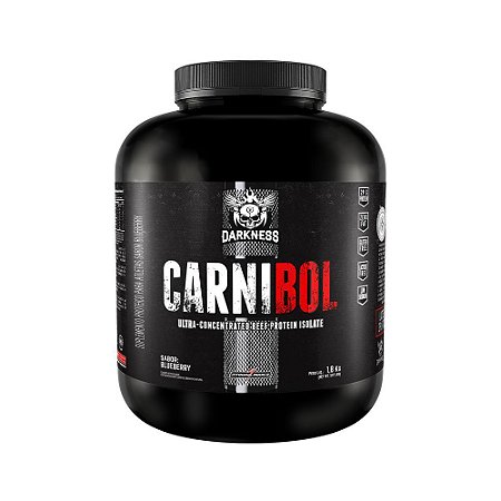 Carnibol Proteína da Carne Isolada 1,8kg - IntegralMedica Darkness - Fortão  Suplementos