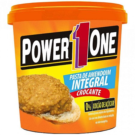 Pasta de Amendoim Integral - 1000g - Power One, Power One