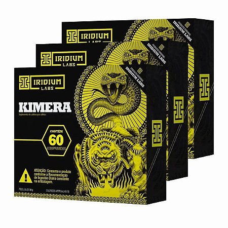 Kit c/ 03 Kimera Termo 60 Cápsulas cada - Iridium Labs