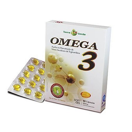 Omega 3 500mg 60 cápsulas - Terra Verde