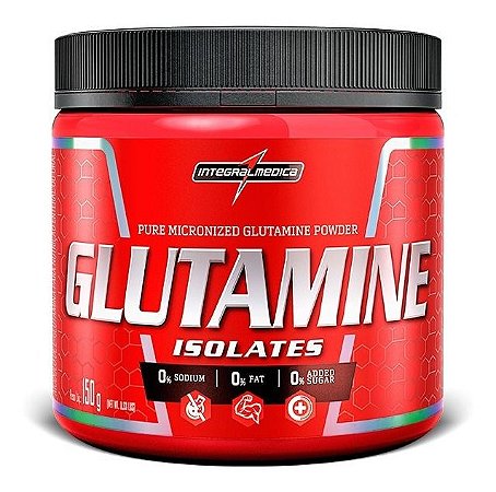 Glutamina Isolates 150g - IntegralMedica