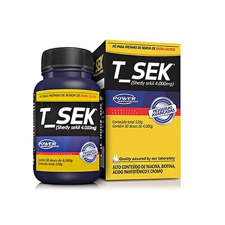 T Sek Diurético 120g - Power Supplements