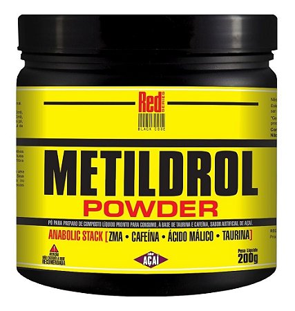 Metildrol Powder 200g Açai - Red Series