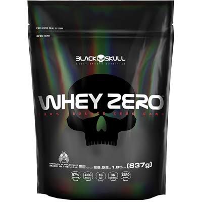 Whey Zero Isolado - 837g - Black Skull