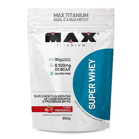 Super Whey Refil 900g - Max Titanium