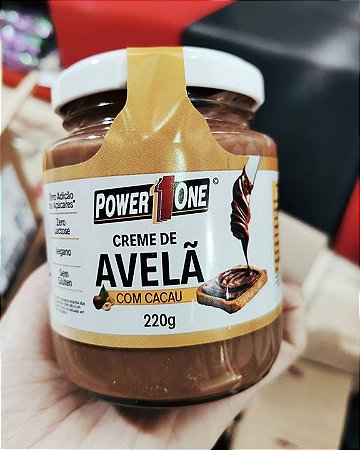 Creme de Avelã 220g - Power One