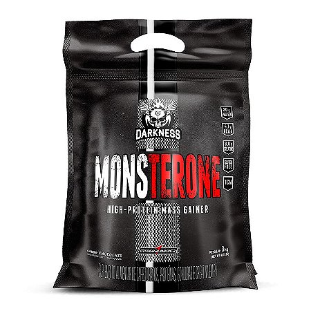 Hipercalórico Monsterone High-protein mass gainer 3kg - Darkness