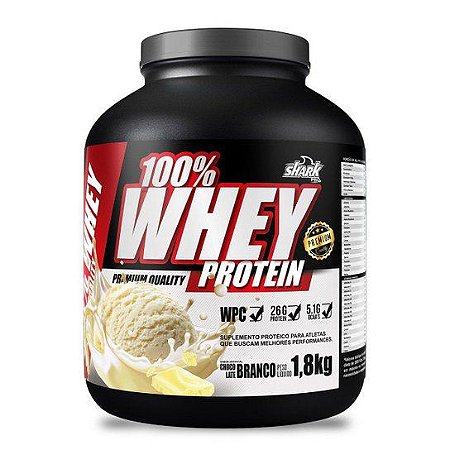 100% Whey Protein 1,8kg Pote - Shark Nutrition
