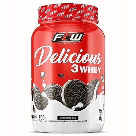 Delicious 3 Whey 900g - FTW