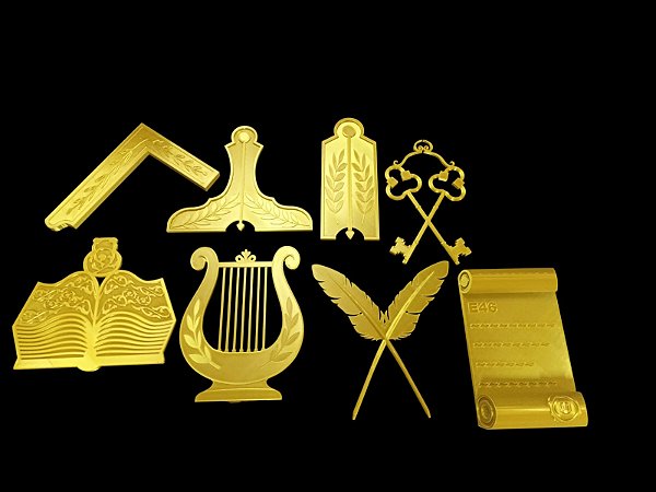 JOGO DE JOIAS PARA DECORAÇÃO DE TEMPLO