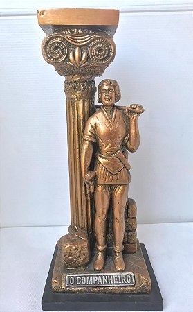 Estatua O Companheiro Bronze - Resina