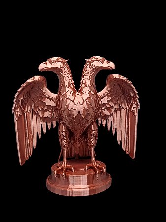 Estatua Águia bicéfala bronze
