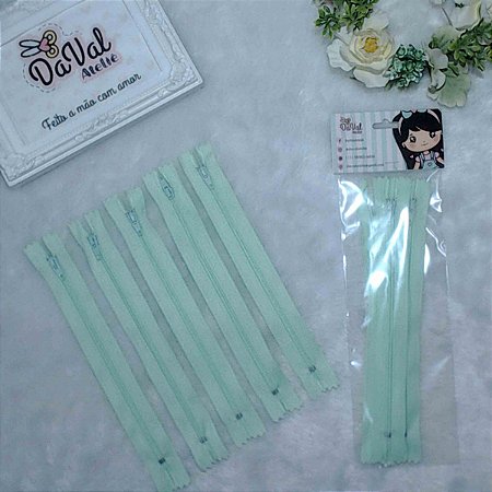 Zíper Verde  18cm
