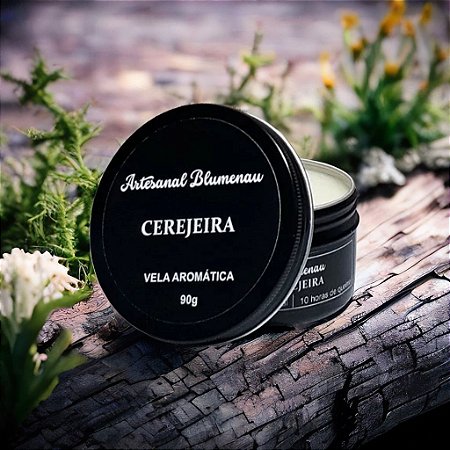 VELA AROMÁTICA FLOR DE CEREJEIRA