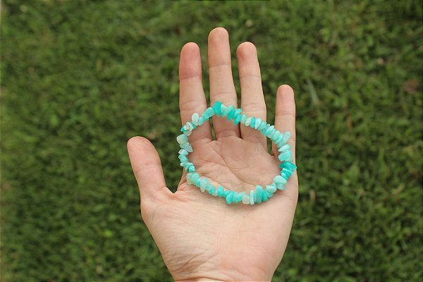 Pulseira Amazonita - Cascalho