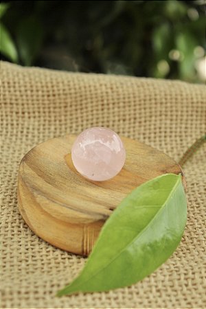 Esfera Quartzo Rosa Mini