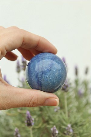 Esfera Quartzo Azul