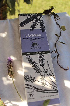 Incenso Nirvana Lavanda