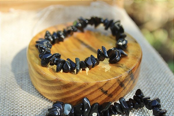 Pulseira Obsidiana Negra