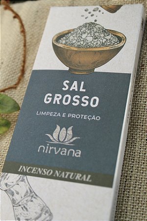 Incenso Nirvana Sal Grosso