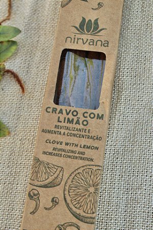 Incenso Nirvana Premium / Cravo com Limão