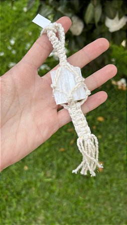 Amuleto de macrame / Limpeza Energética