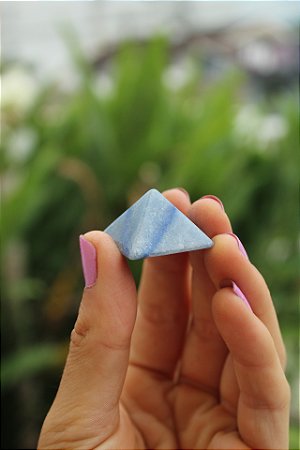 Pirâmide Quartzo Azul