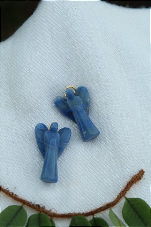 Pingente Quartzo Azul anjinho