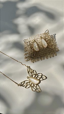 Conjunto Opala do Mar - Borboleta