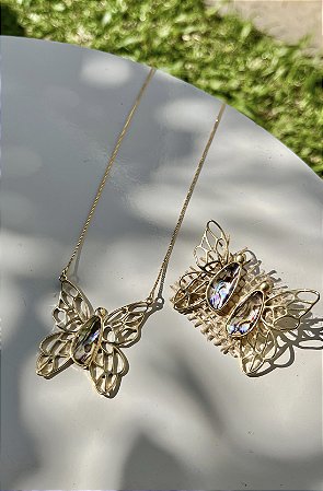 Conjunto Abalone - Borboleta