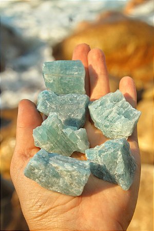 Água Marinha Média - Bruta