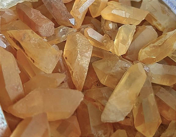 Quartzo Tangerina Mini - Bruto