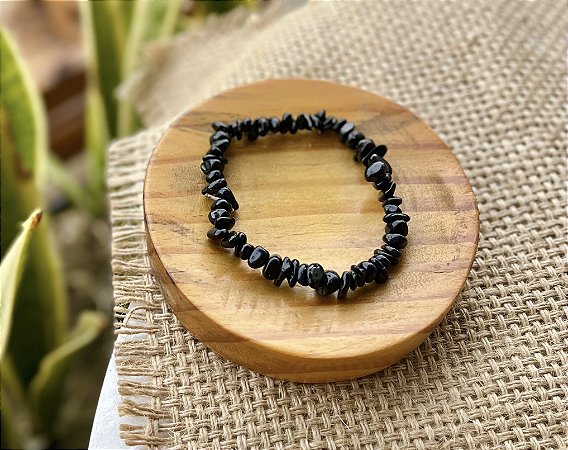 Pulseira Turmalina Negra