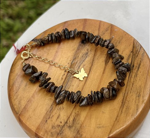 Pulseira Bronzita - Dourada