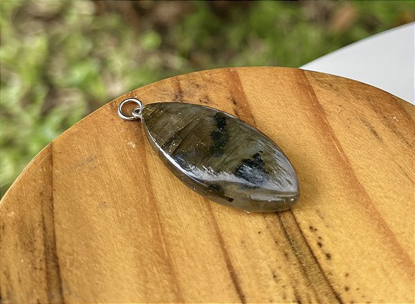 Pingente Labradorita - prata