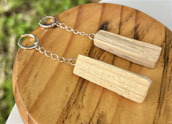 Brincos Argola Mini - Palo Santo