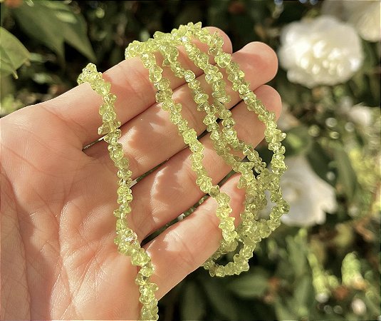Pulseira Peridoto - Cascalho