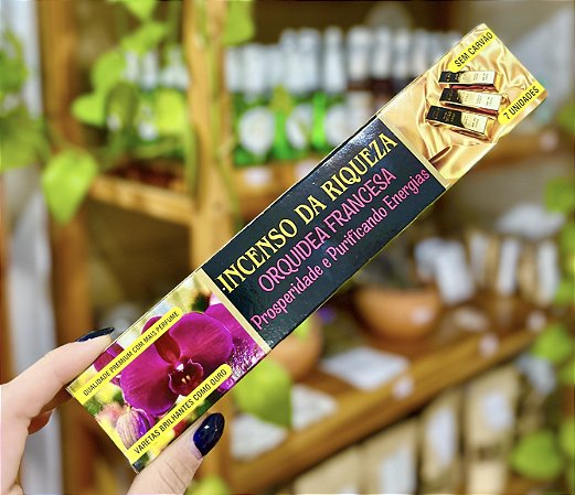 Incenso da Riqueza (Orquídea Francesa)