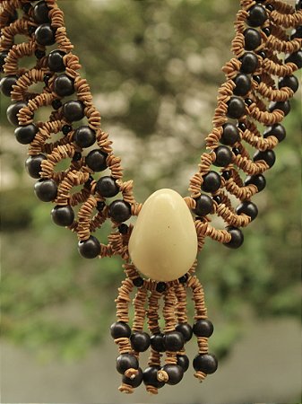 Colar Energias da Amazônia - Escuro