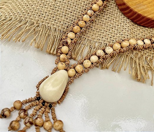 Colar Energias da Amazônia - Claro