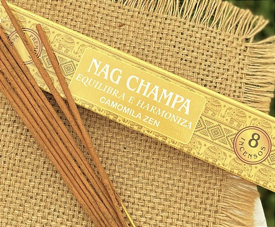 Incenso Nag Champa - Camomila Zen