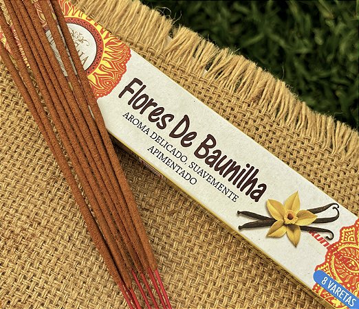 Incenso Massala - Flores de Baunilha
