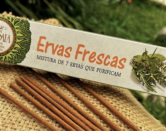 Incenso Massala - Ervas Frescas