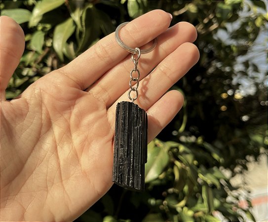 Chaveiro Proteção - Turmalina Negra