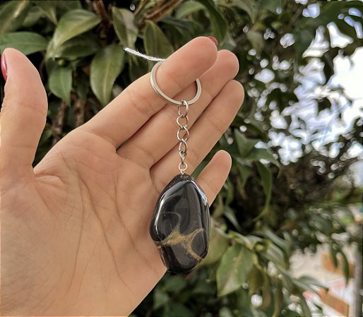 Chaveiro Proteção - Ônix Rolado