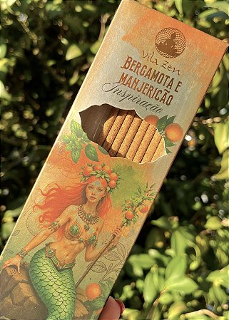Incenso Bergamota e Manjericão - Vila Zen