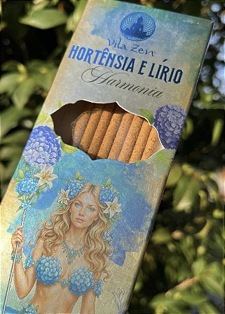 Incenso Hortênsia e Lírio - Vila Zen