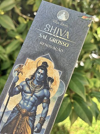 Incenso Shiva Sal Grosso - Vila Zen